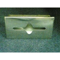 Polish S/Steel Facial Tissue Dispenser Wall Inset