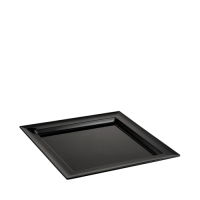 Dover Tray Melamin 375 x 375 x 30mm 1L Black