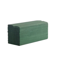1 Ply Interfold Recycled Hand Towel Green