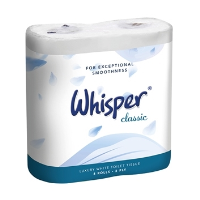 Whisper Classic 3 Ply Toilet Roll 240 Sheet