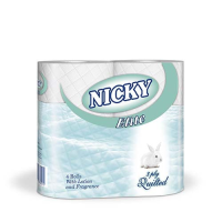Nicky Elite 3 Ply Toilet Roll Scented 170 Sheet