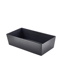 GenWare Matt Black Melamine Buffet Box GN1/3