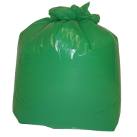 Refuse Sack HD Green 18"x29"x39" 12LTR