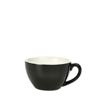 Genware Bowl Shaped Cup 34cl 12oz Black