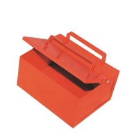 Ash Cigarette Collecting Safety Bin Red Self Close