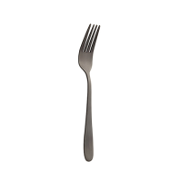 Turin 18/0 Black Table Fork