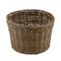 Poly Wicker Barrel Bowl 325x205mm