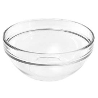 Saladier Glass Stacking Bowl 23cm / 9" / 2.9L