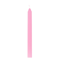 Duni Tapered Candle 25cm  Pink