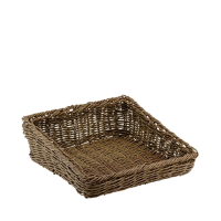 Poly Wicker Basket 337x331x55/110mm