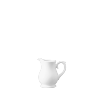 Plain White Sandringham Jug/Creamer 1/4 Pint 