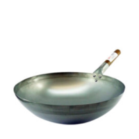 London Wok 14" Round Bottom Wok P