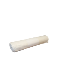 Square Bin Liner HD White 24x24" 25LTR