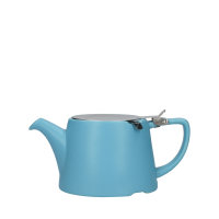 London Pottery Oval Filter Teapot Satin Blue 750ml