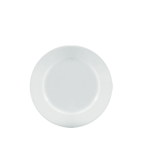 Anton Black Winged Plate (8.25") 21cm White