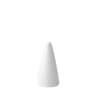 Anton Black Salt Pourer 9.5cm White