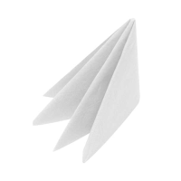 3 Ply 40cm Dinner Napkin White             (32100)