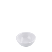 Melamine Ramekin, 4oz - 120ml, Ribbed, White