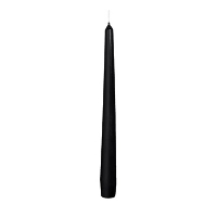 Tapered Candle 25cm Black