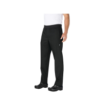 Medium Slim Lightweight Chef Trouser Black