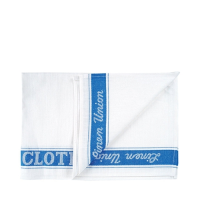 Glass Cloth Linen Union 50 x 76cm Blue