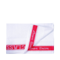 Glass Cloth Linen Union 50 x 76cm Red