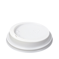 8/9/10oz  Hot Cup Domed Lid White