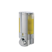 Aviva 1 Chrome Soap Dispenser Lockable