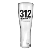 Goose Island 20oz Colour Logo Glass