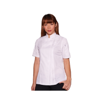 Springfield Medium S/S Women's Chef Jacket White