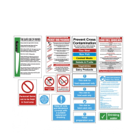 Food Preparation Area Signs Pack (15)  
