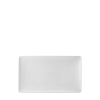 Pure White Rectangular Plate 28 x 16cm 11x6.25"