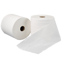Leonardo 1 Ply Roll Towel White 200m