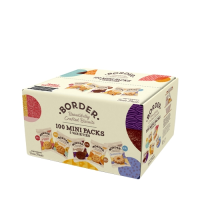 Border's Assorted Mini Pack Biscuit Box (100x2)