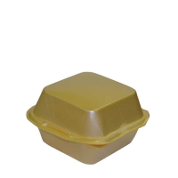 MP1 Gold Burger Box Small 12x12x7.5cm 