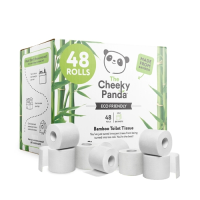 Cheeky Panda Bamboo 3 Ply Toilet Tissue 200 Sheet