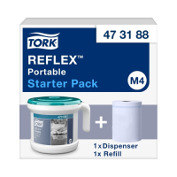 Tork Reflex Portable Centrefeed Dispenser System.