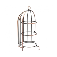 Birdcage Plate Stand 17.5"x 8.75" (44cm x 22cm)