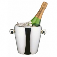 S/S Curved Design Wine Bucket /Cooler16cm