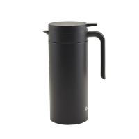 Slim Vacuum Jug Matt Black 1L