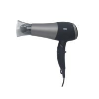 Regal Folding Black & Graphite Hairdryer 