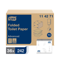 Tork Folded 2 Ply  Bulk Pack Toilet Paper