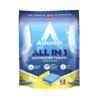 Astonish Dishwasher Tablets All in 1 Pouch 42's