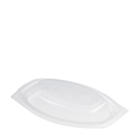 Microwavable Oval Casserole Dish Domed Lid Clear