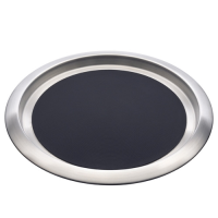 Elia S/S Non Slip Round Tray 350mm (35cm)