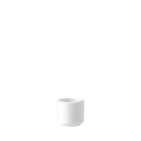 Alvo/Bianco White Egg Cup Footless 1 7/8" 4.75cm