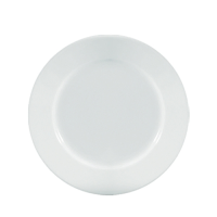 Anton Black Winged Plate (11") 28cm White