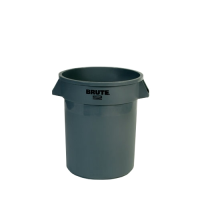 Round Brute Container 75.7L Grey NO LID