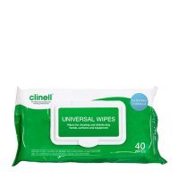 Clinell Universal Wipes 40 Pack Alcohol Free