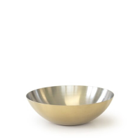 Tilt Small Brass Bowl